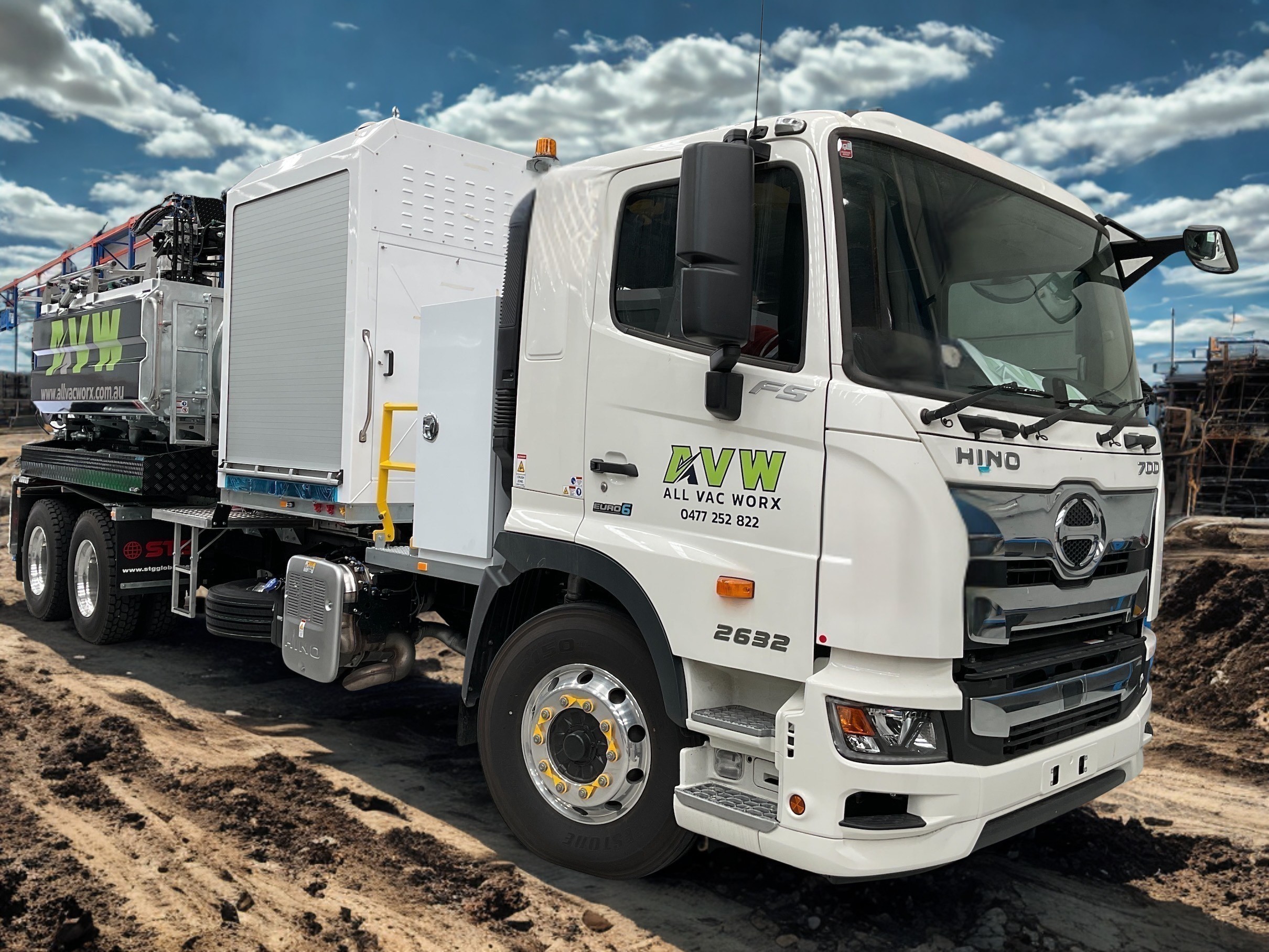 All Vac Worx Hydro Excavation Truck